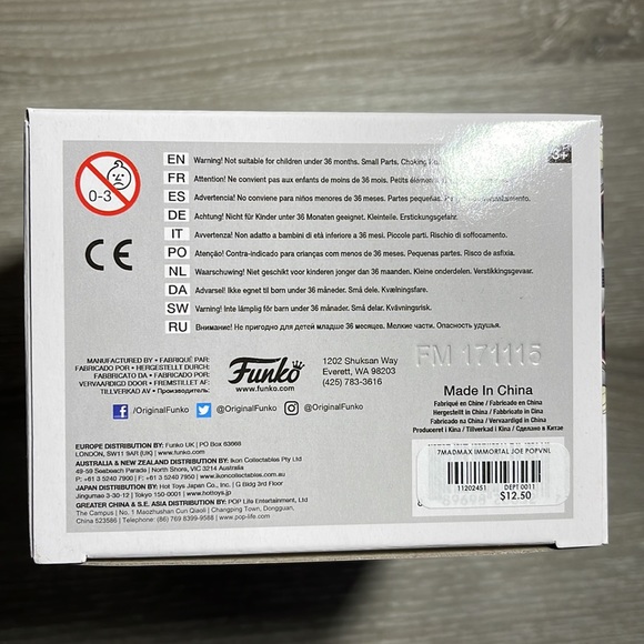 Immortan Joe Funko Pop - Picture 5 of 6